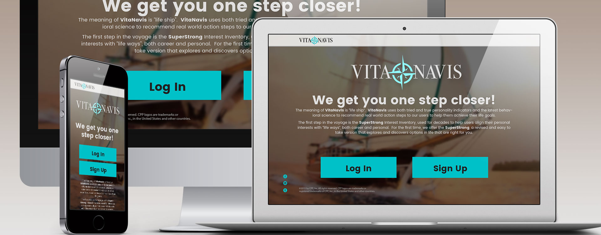 VitaNavis home page